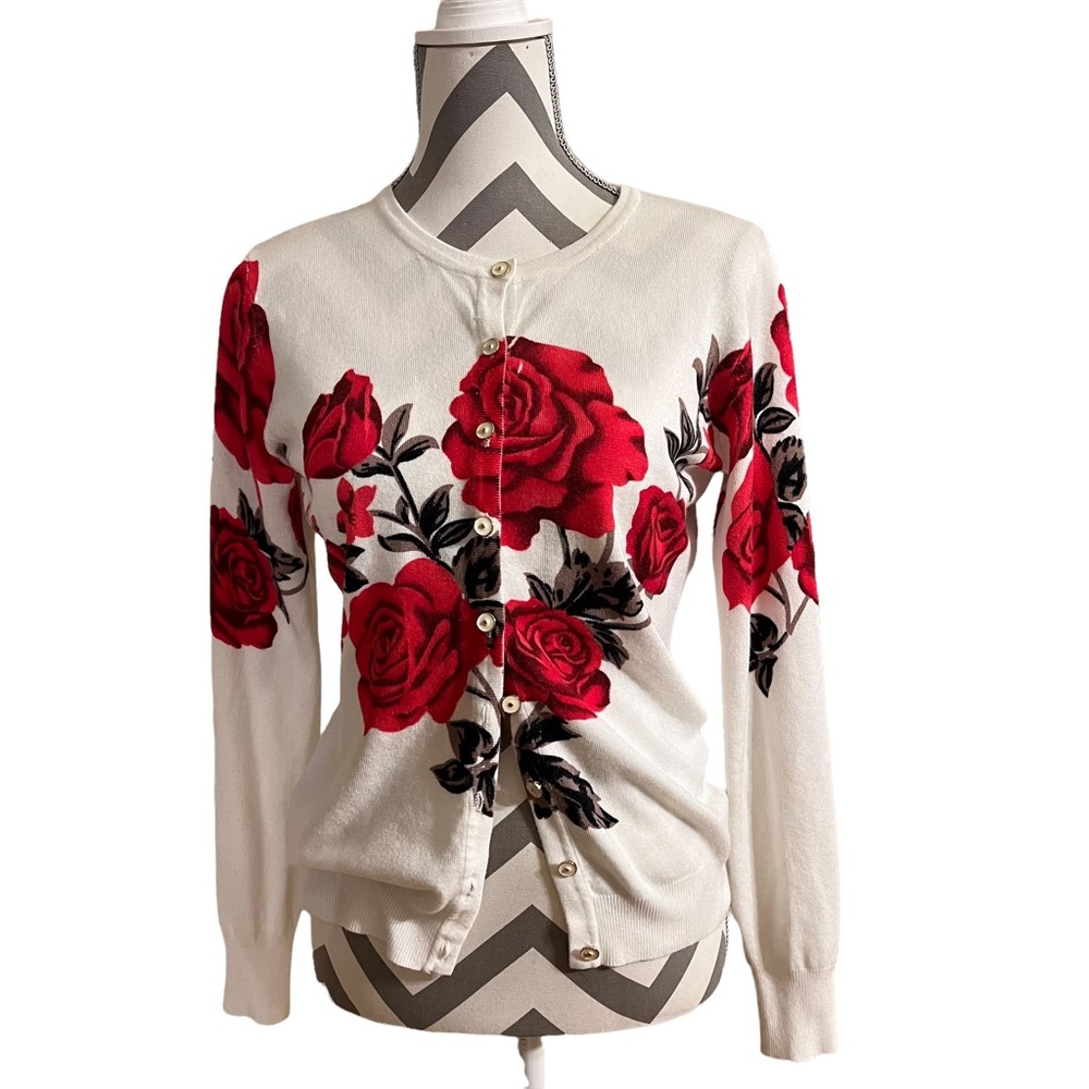 Melrose Chic Rose Cardi